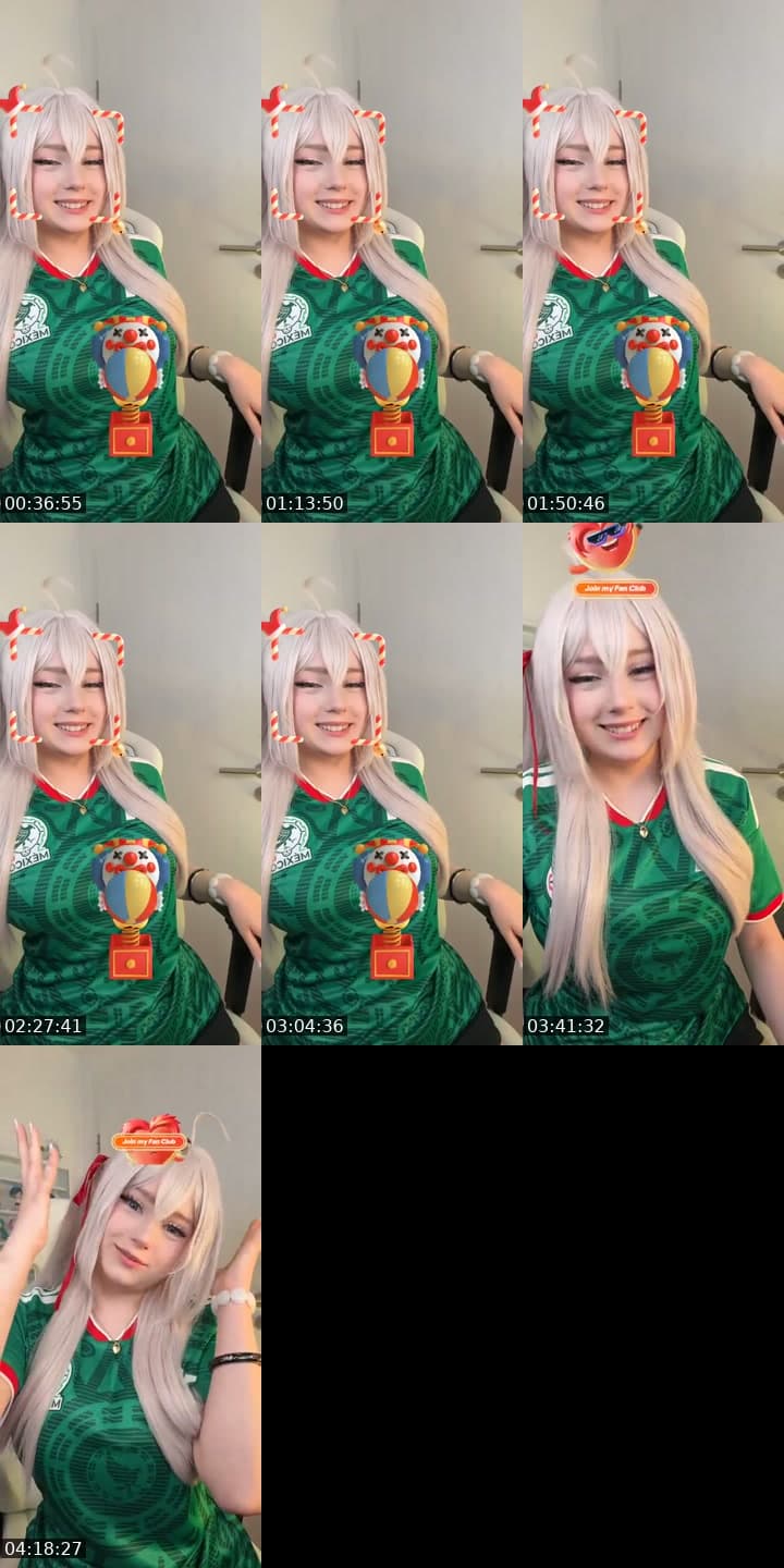 @upminaa.cos TikTok live stream