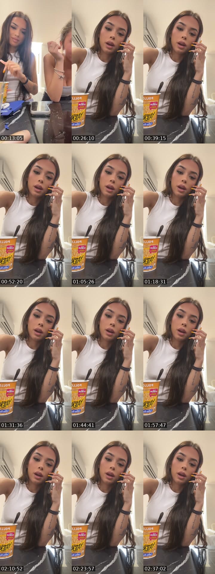 @carlaatuda TikTok live stream