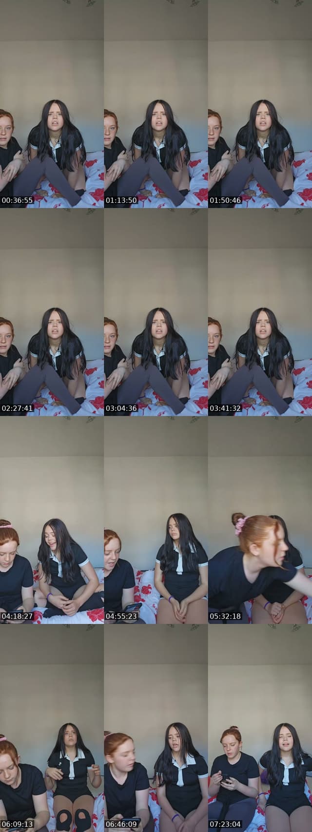 TikTok live: 2 bored sisters x by @gracies_typing