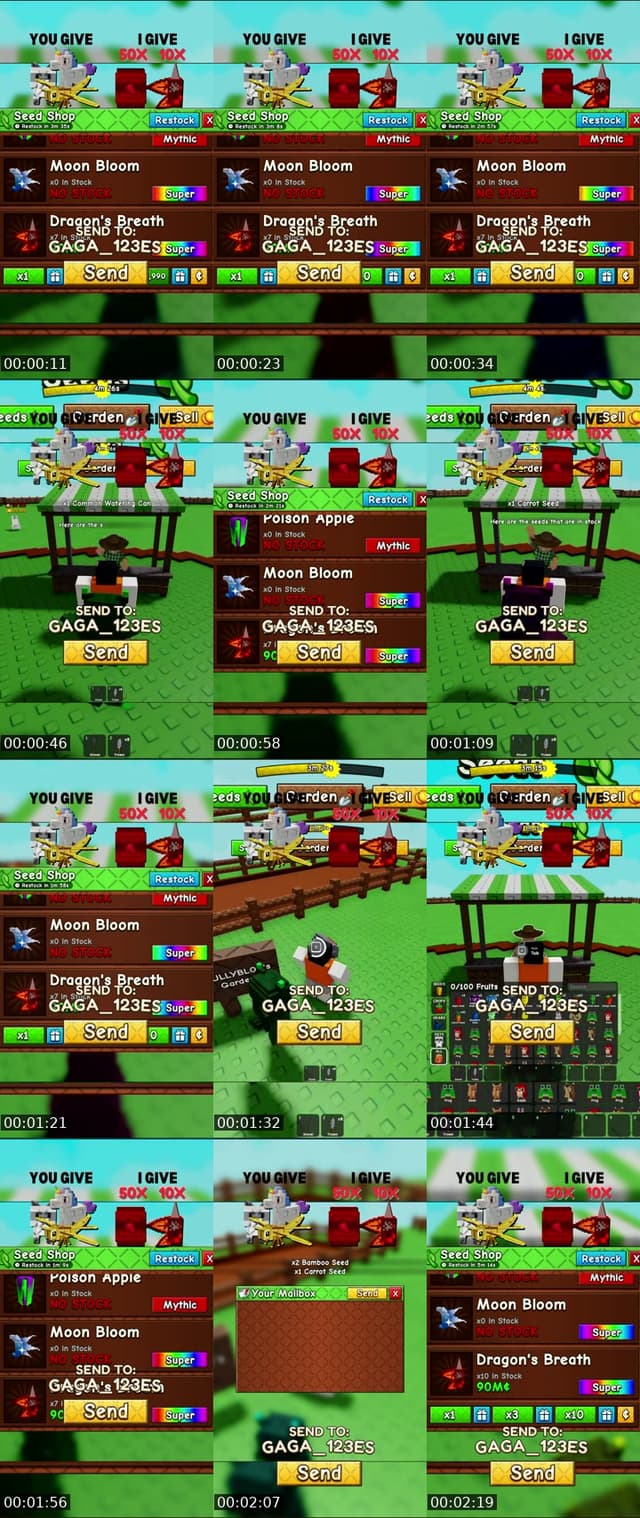 GROW A GARDEN 2 - @dracstreams