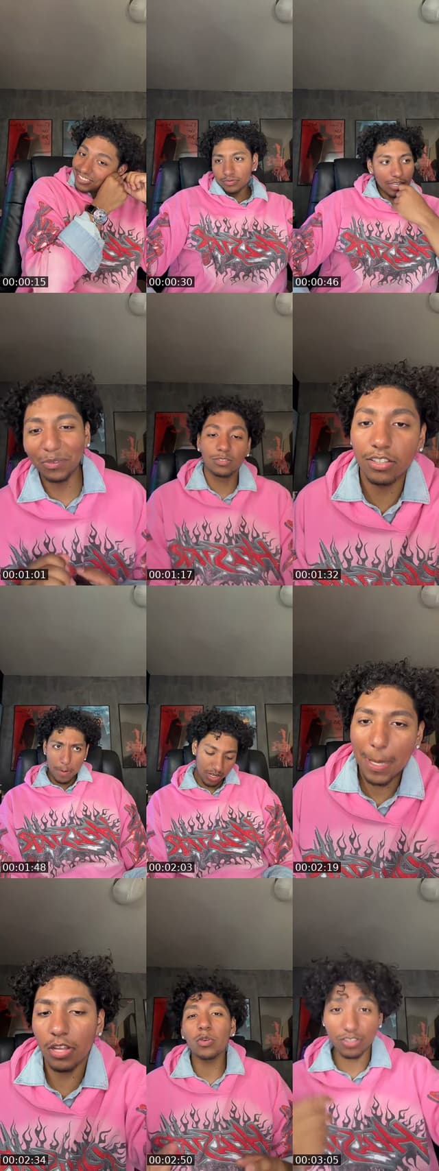 @prettyboyreacts TikTok live