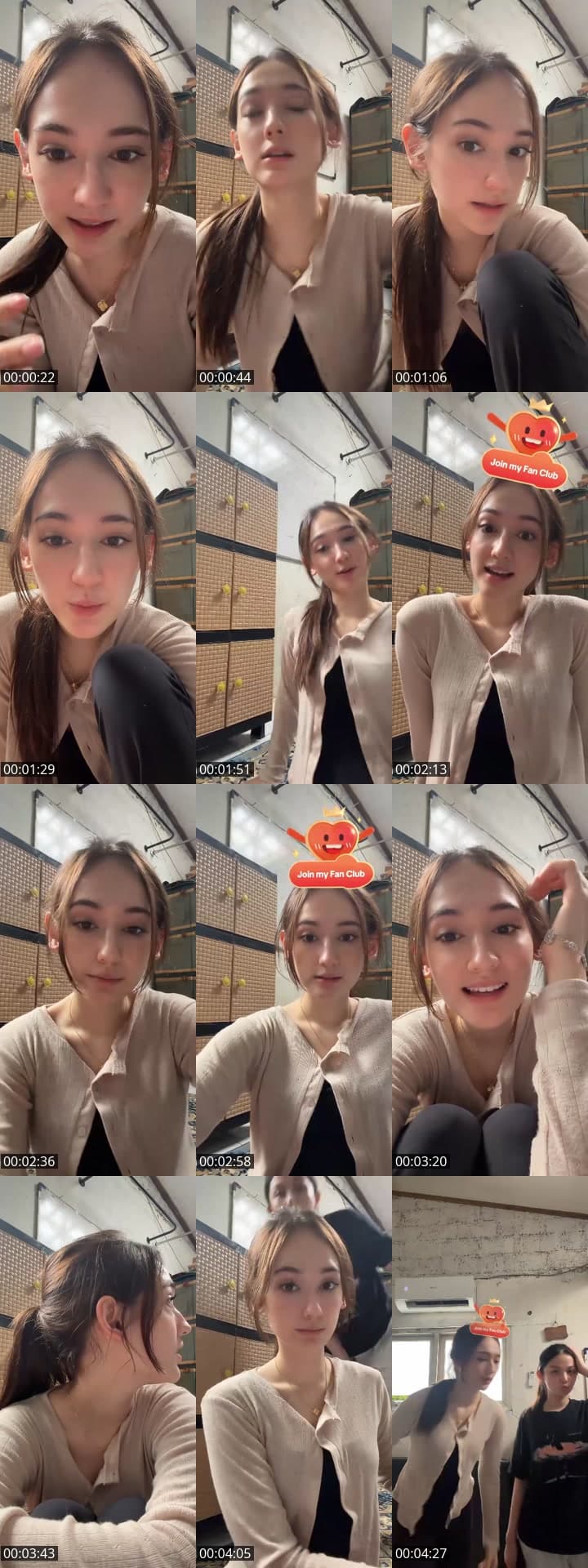 @its_lauramoane TikTok live stream