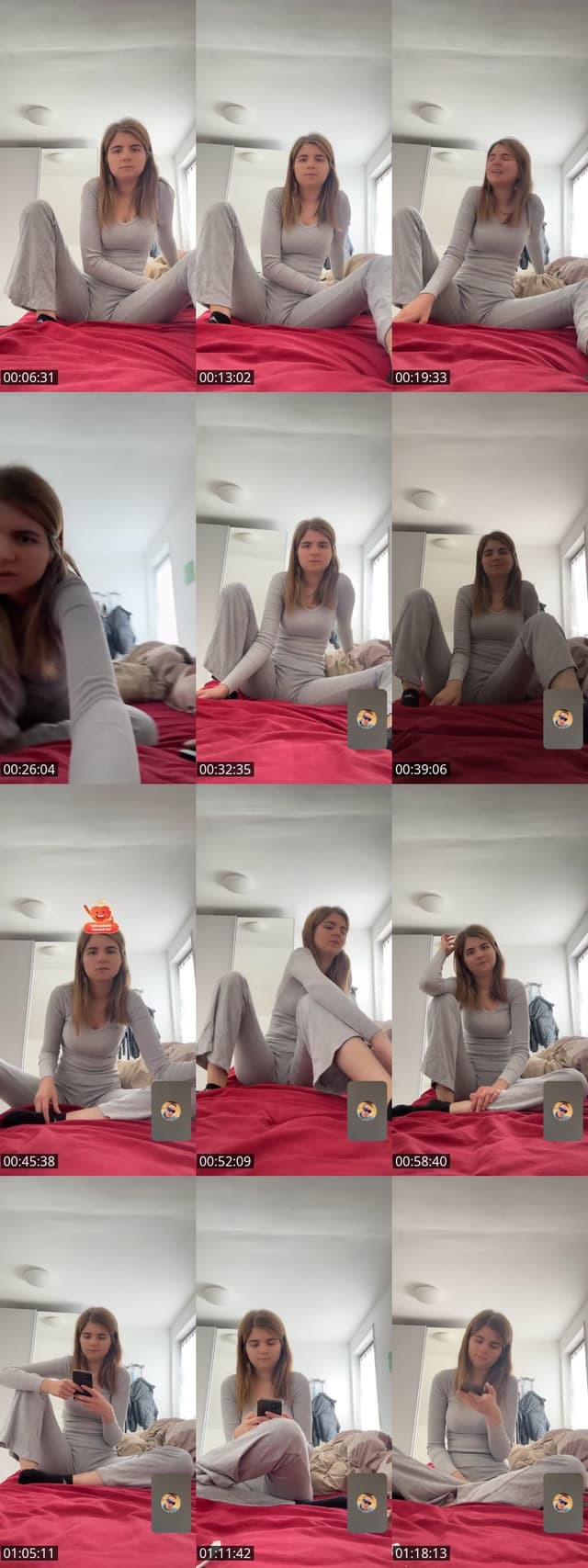 TikTok live: Braunhaarige Typen wertlos by @janina439_2