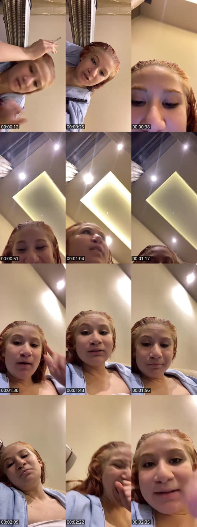 TikTok live: Saçımı açıyoruz vol2 by @ydenizca_