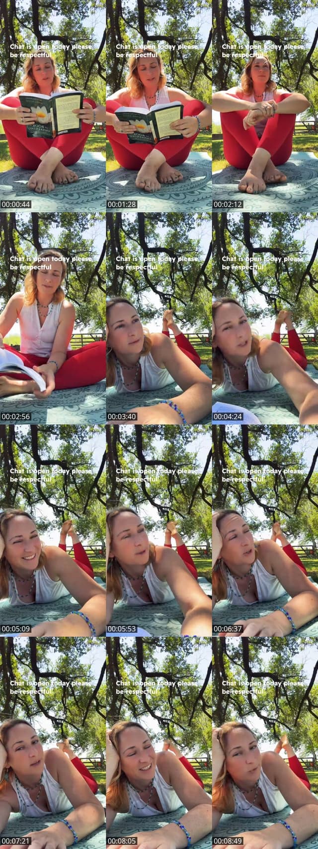 Past TikTok live: New here? Say hi by @blisshouseyoga