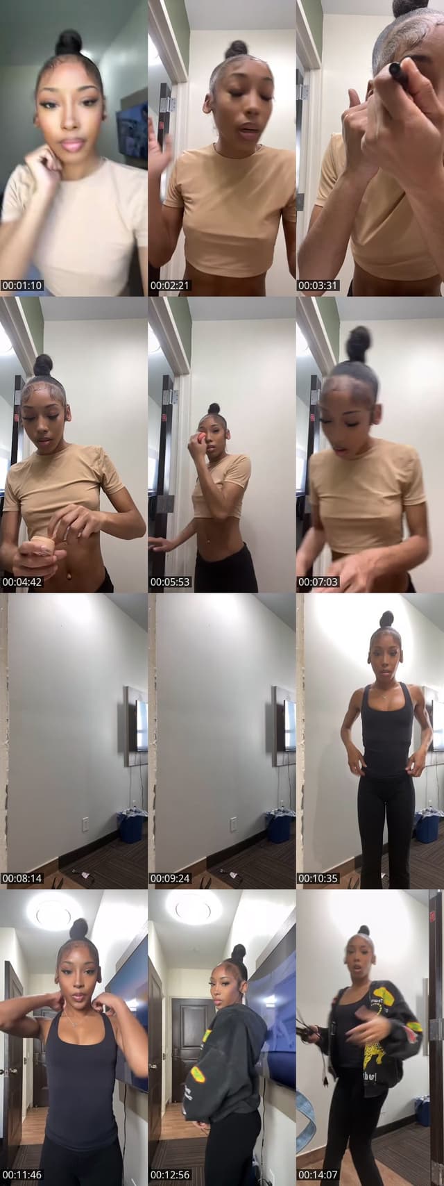 TikTok live: Get here now grwm by @zakaijanae1