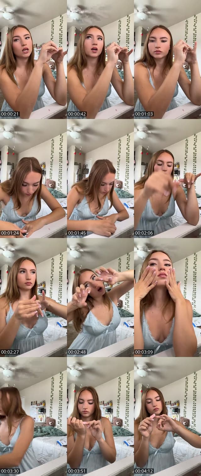 TikTok live: Doing my nails by @jaedyn.tippietoe