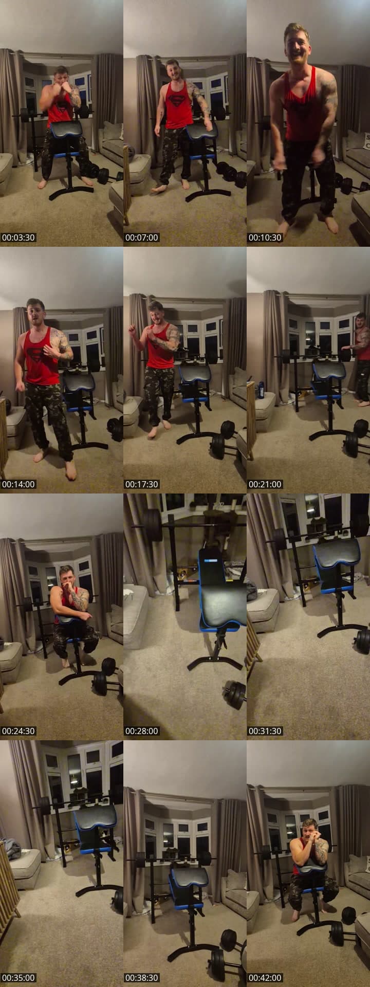 lets have a laugh and workout