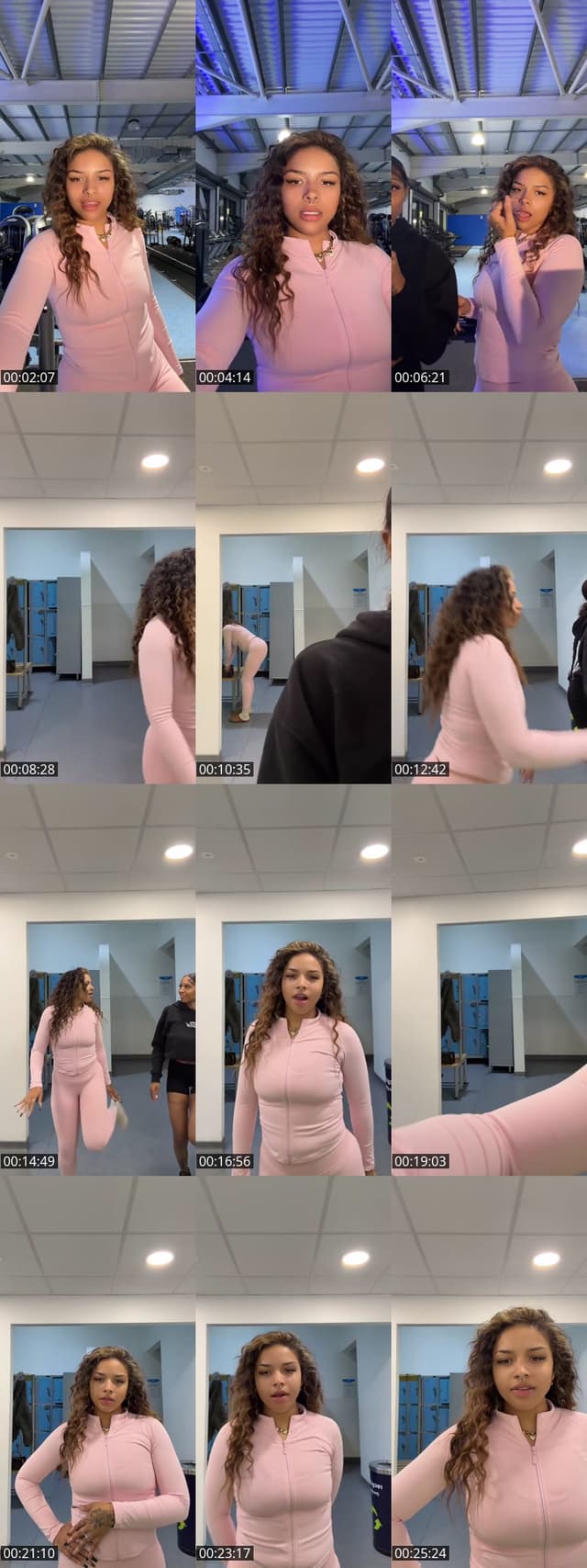 Past TikTok live: Come gym with us by @xrhiannondaisyx