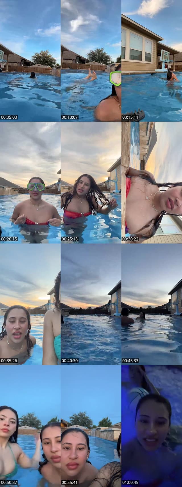 Past TikTok live: QA and swim 👙 by @ev3e_e