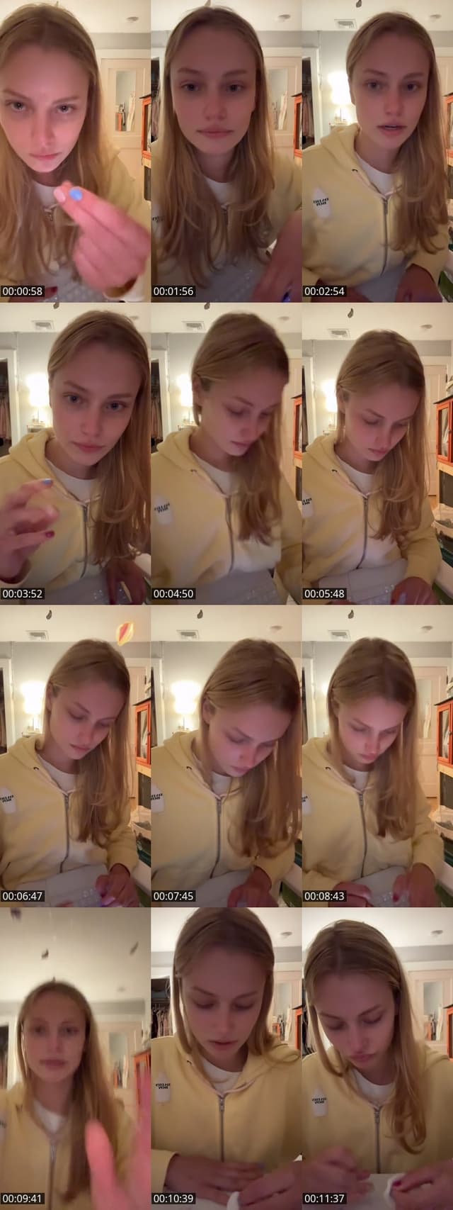 TikTok live: grwm💗🍰 by @madison.contento