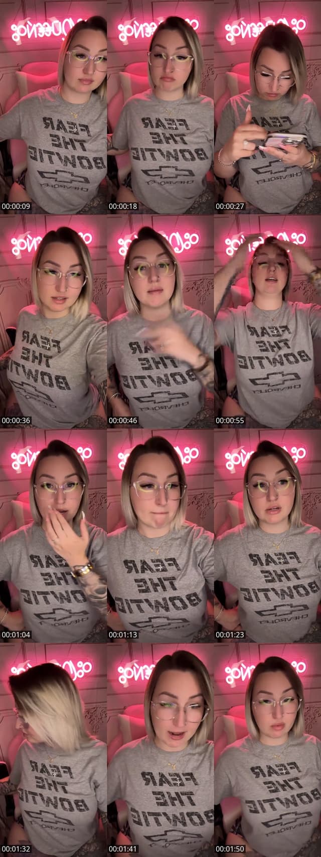 TikTok live: Daily 🤍 me by @bossassbubbles_
