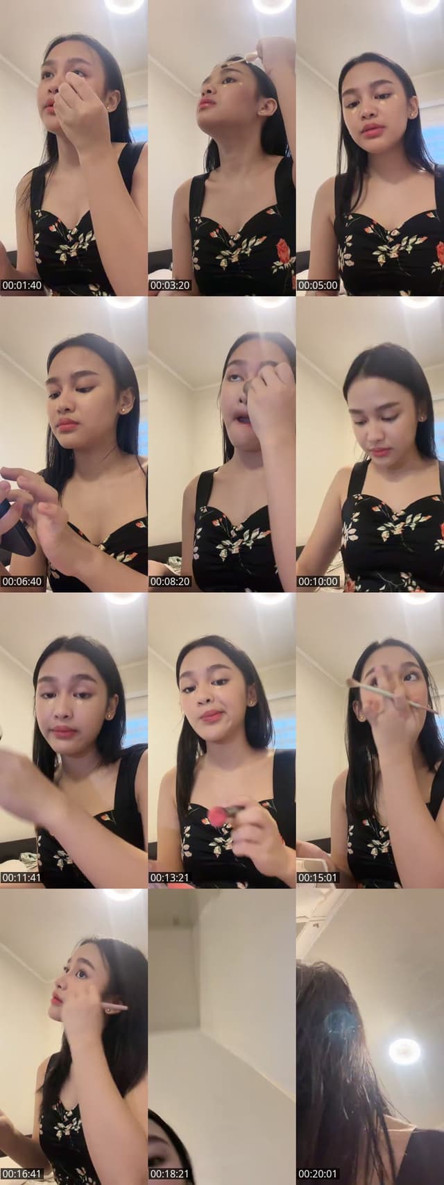 TikTok live: grwm by @sofie.pangilinan