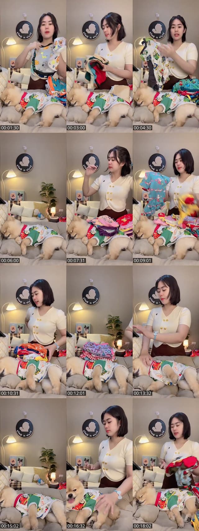 Past TikTok live: Pet Clothes🦮😺 by @style.it.daily