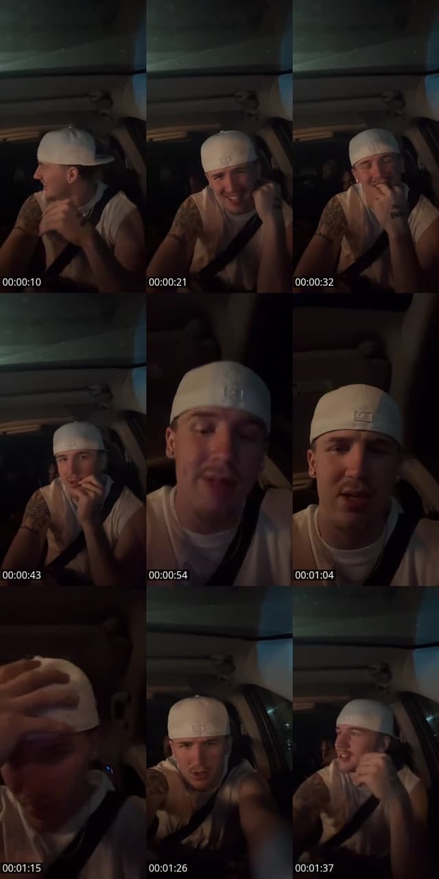 Past TikTok live: I’m homeeee by @tylernoliar