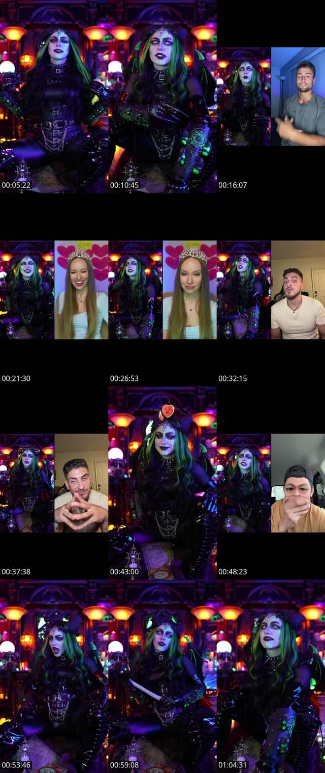 TikTok live: Feed me your hearts ! by @demonicalchemist