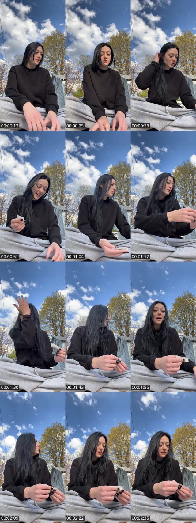 Past TikTok live: Just here by @eanidvans
