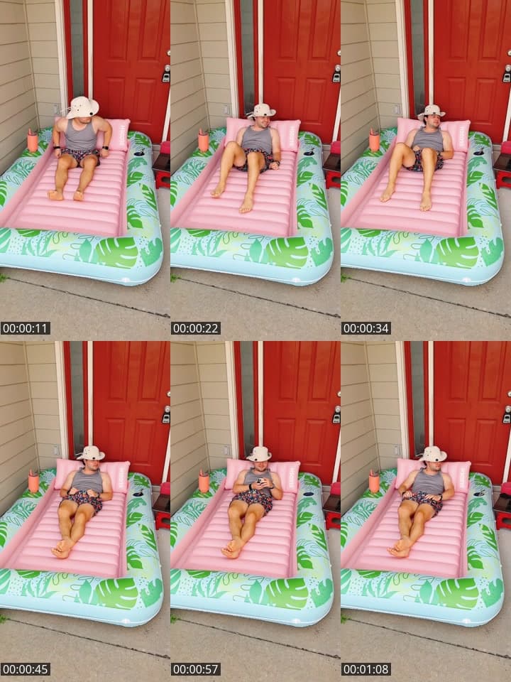 Tanning Pool Float