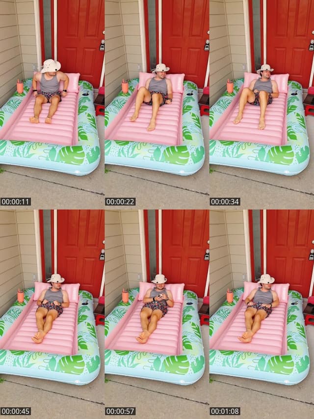 TikTok live: Tanning Pool Float by @joshs_finds