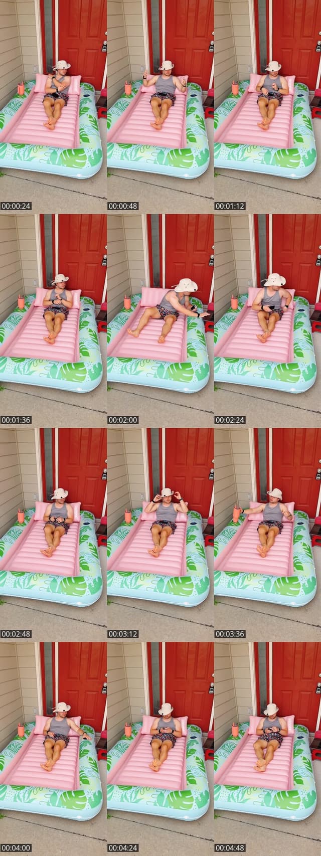 TikTok live: Tanning Pool Float by @joshs_finds