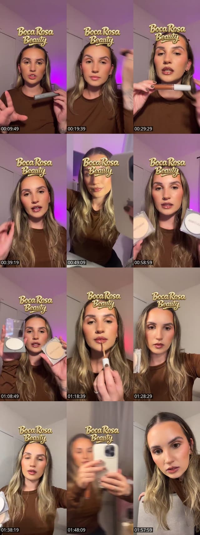TikTok live: BOCA ROSA BEAUTY  🎀✨ by @nahmoana