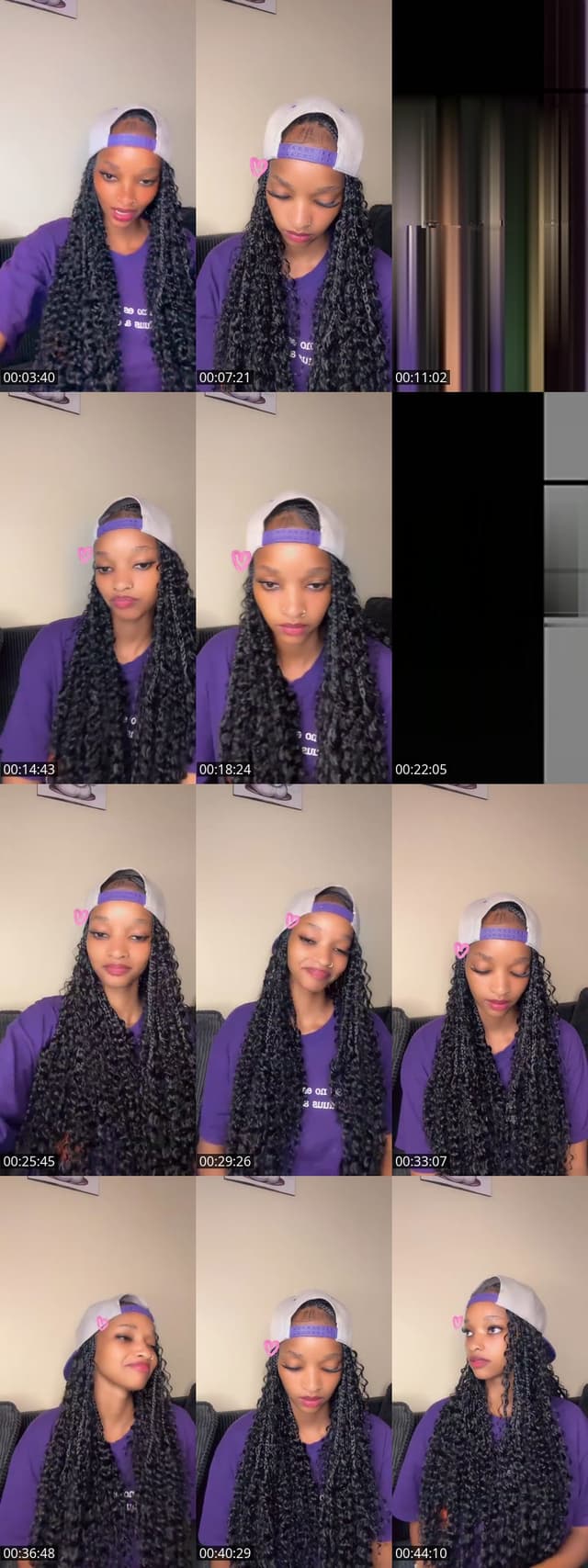 TikTok live: Say hello 👋💜 by @hadiyanii