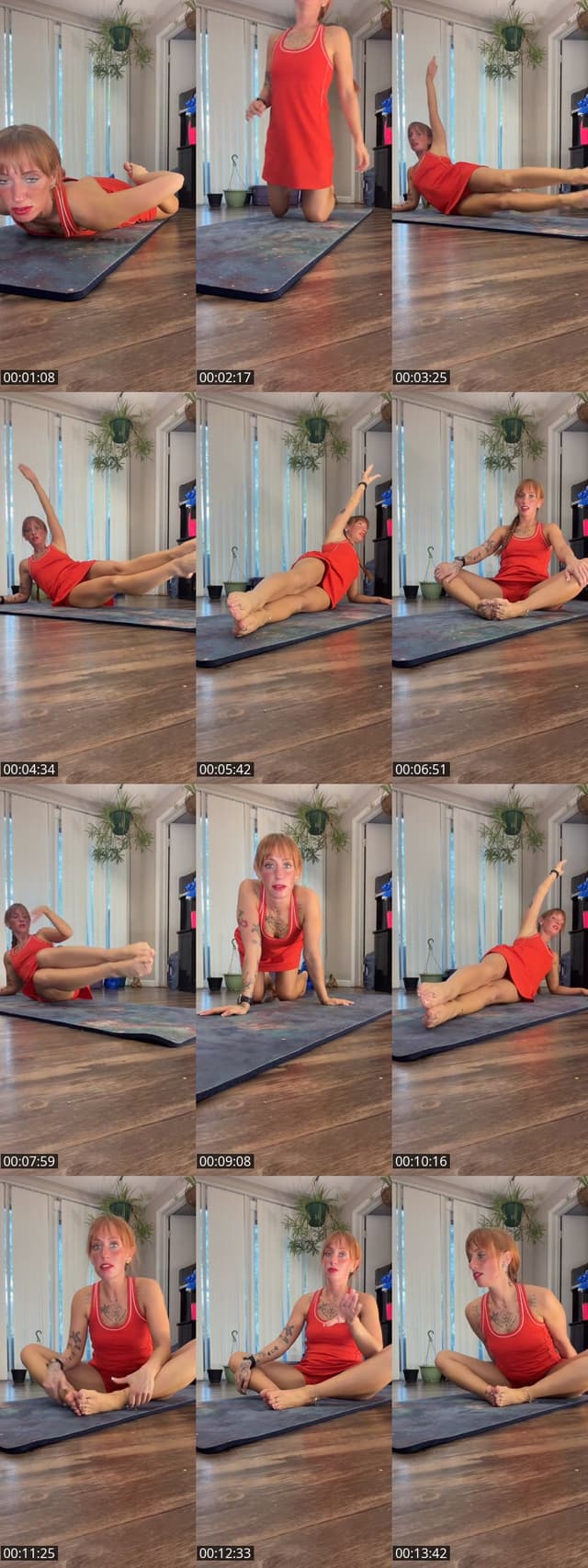 TikTok live: GLAM up! 👠 💋{totalbodypilates} by @gingerfoot34