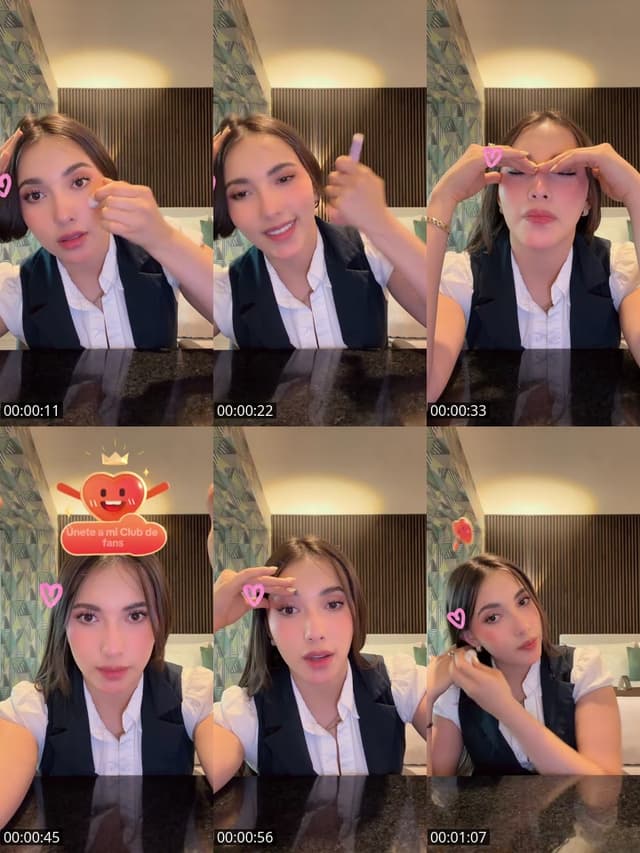 TikTok live: Entrena conmigo un ratito by @mguzm26