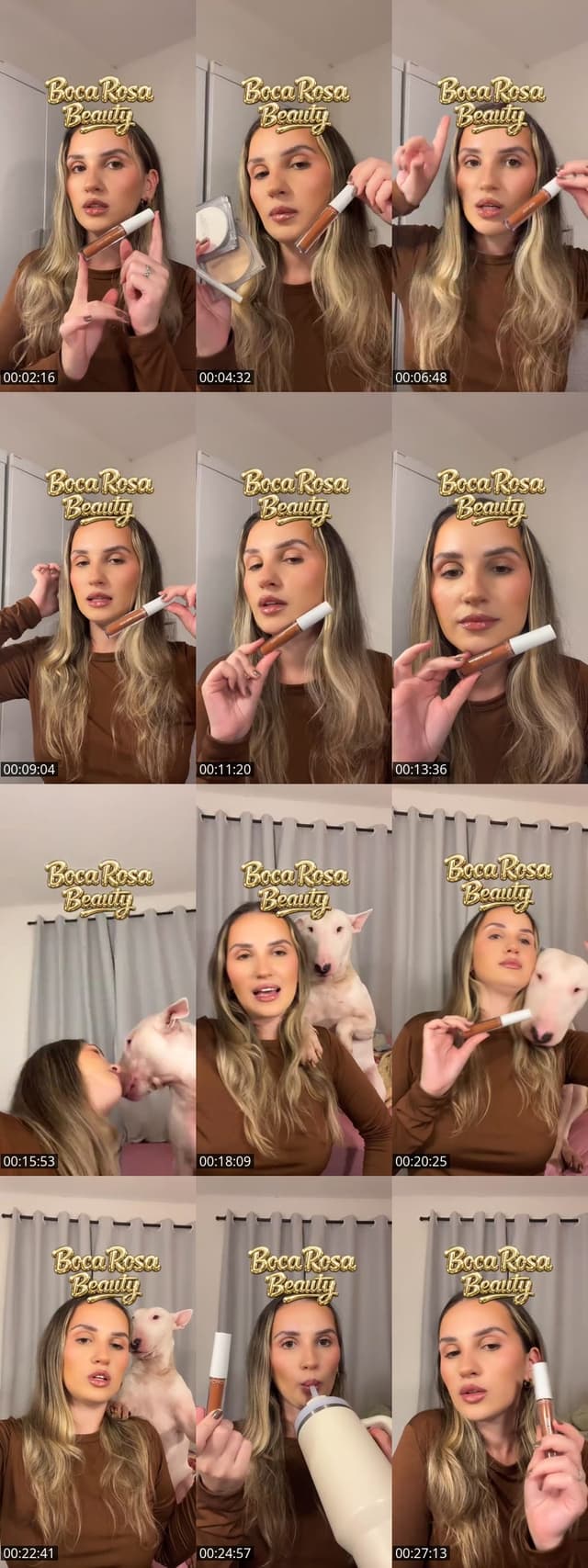 TikTok live: BOCA ROSA BEAUTY  🎀✨ by @nahmoana