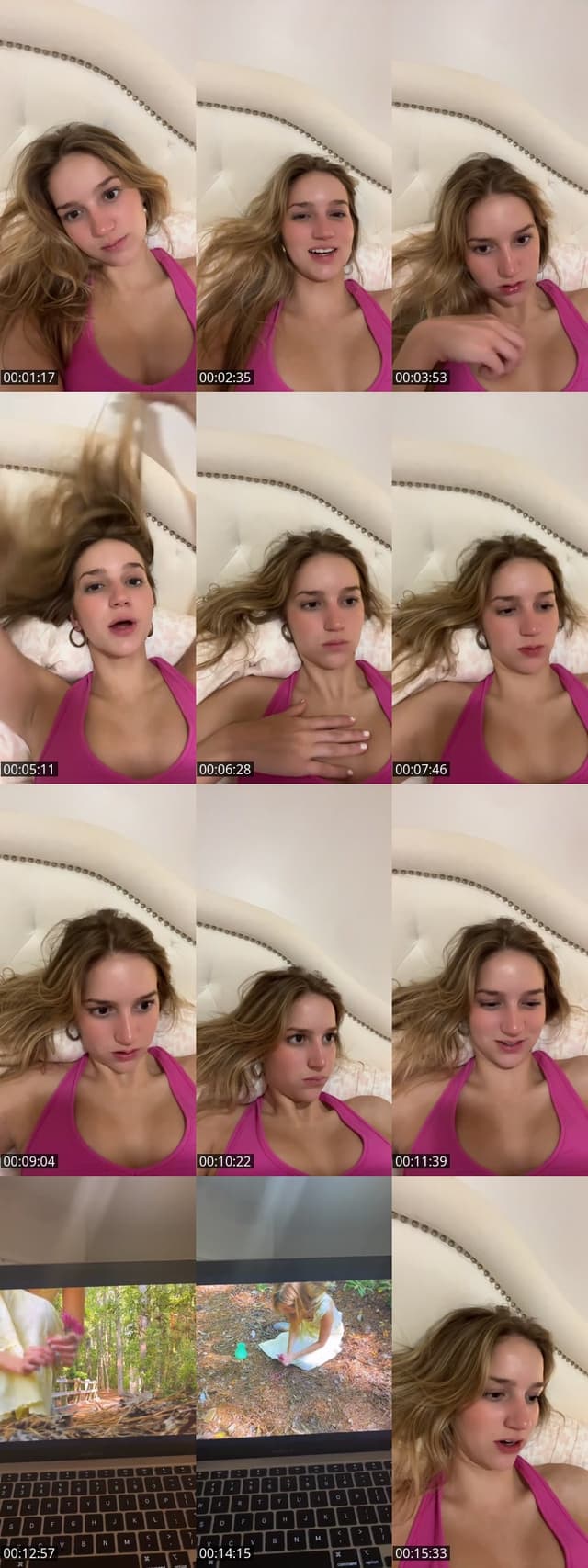 TikTok live: grwm for BODYARMOR gig by @itsaudreylynn