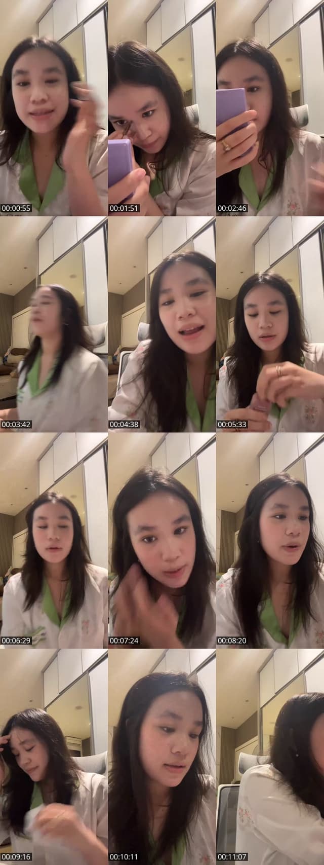 Past TikTok live: Makeup karna i gabut by @luw_ii19