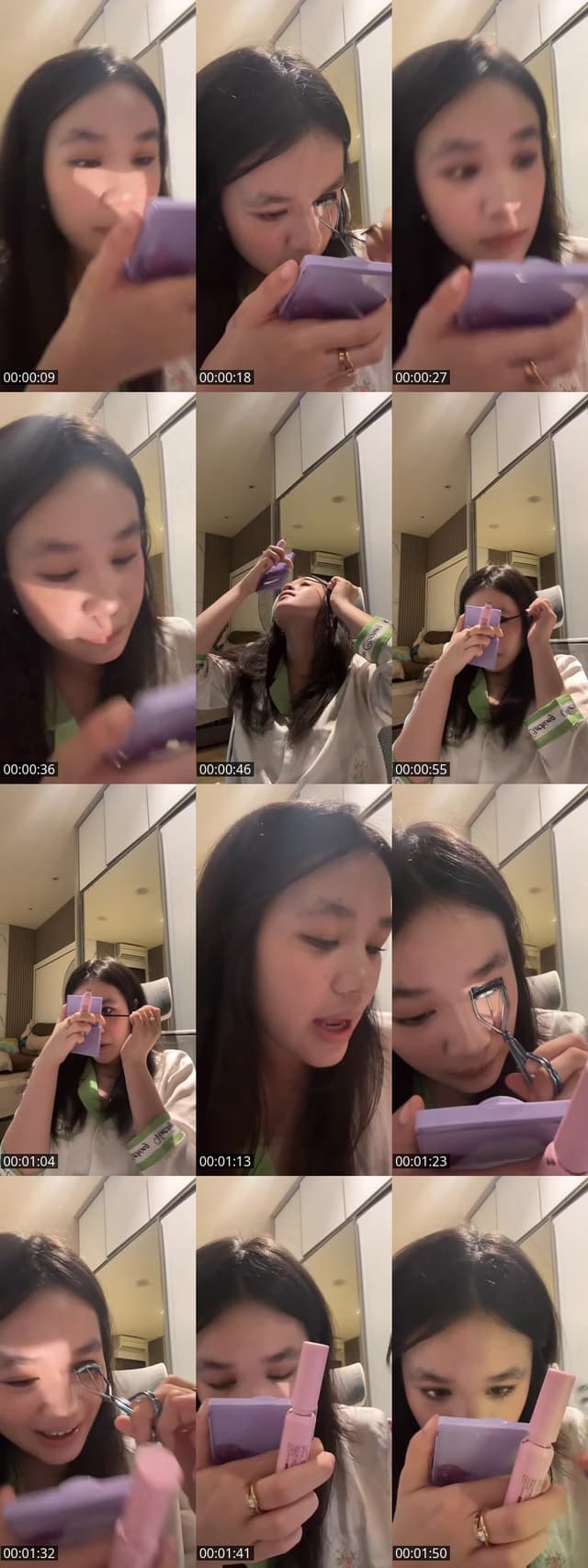 Past TikTok live: Makeup karna i gabut by @luw_ii19