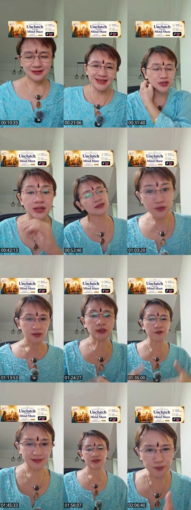 TikTok live: Unclutch from the mind maze by @yourpresenceheals