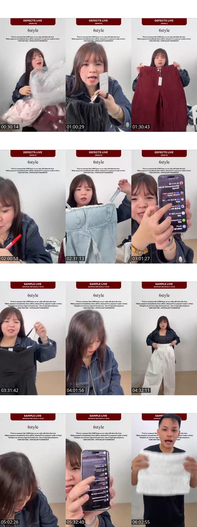 Past TikTok live: SAMPLE DEFECT LIVE W VEE!⭐️ by @6style