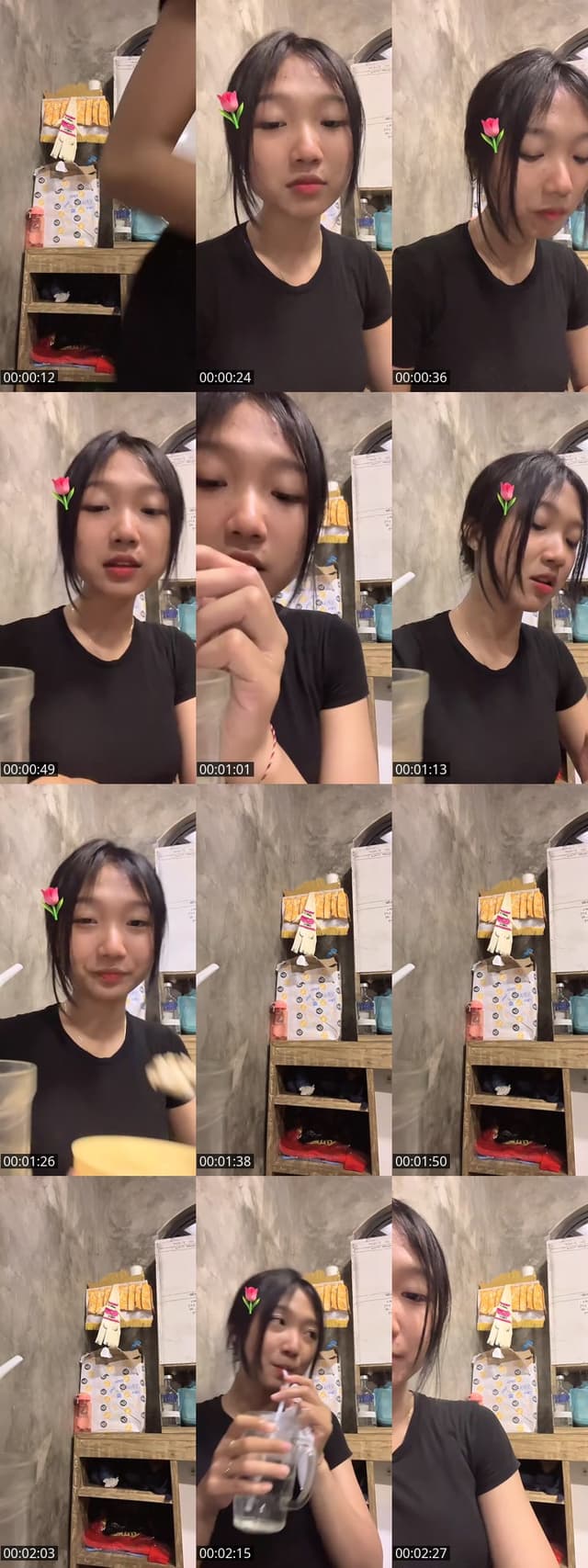 TikTok live: Hawooo by @y.una.ndaa