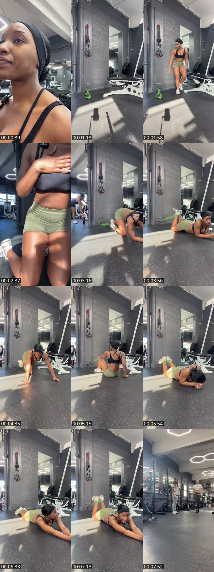 Lower body 7 am workout 💋
