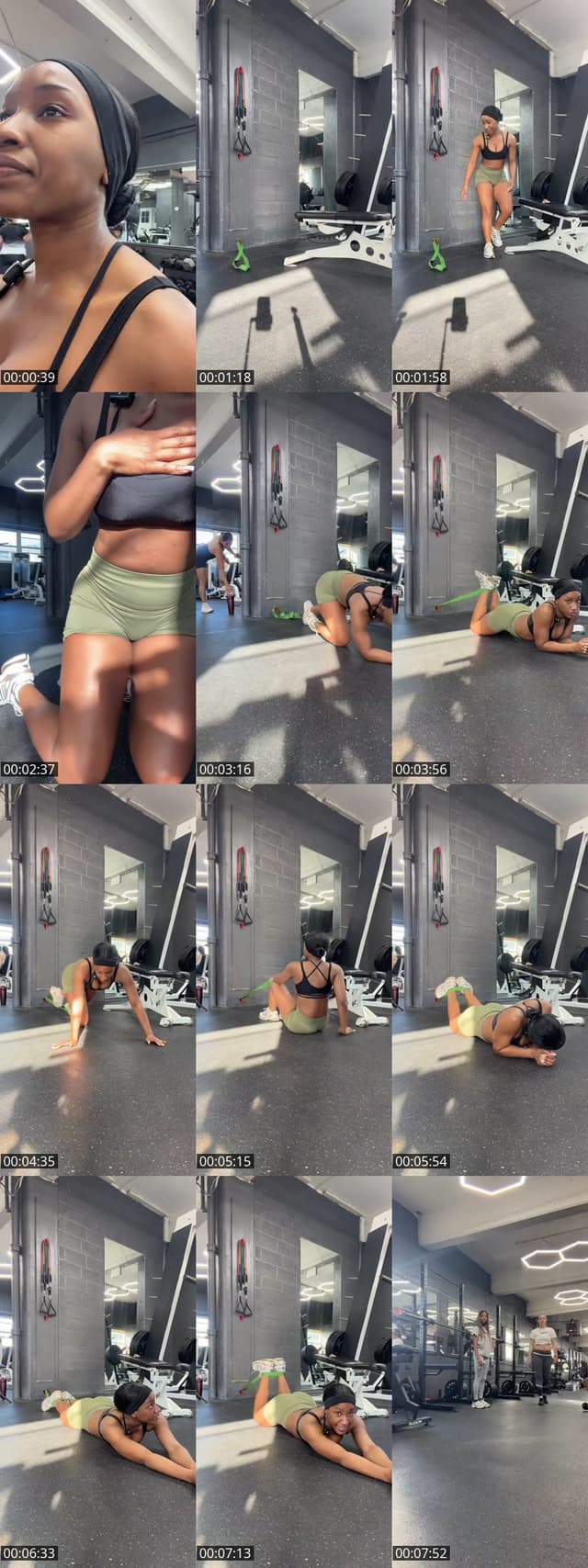 Past TikTok live: Lower body 7 am workout 💋 by @tinaturttle