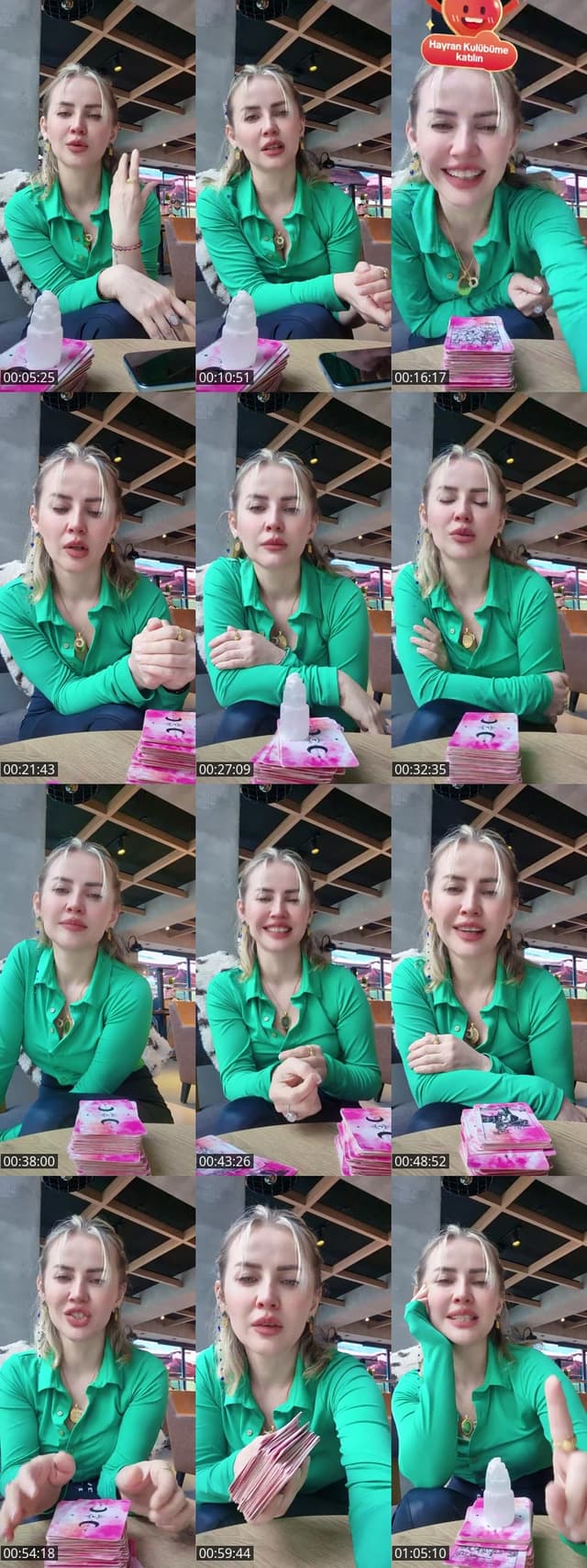 TikTok live: tarot açılımı by @ajnatarot