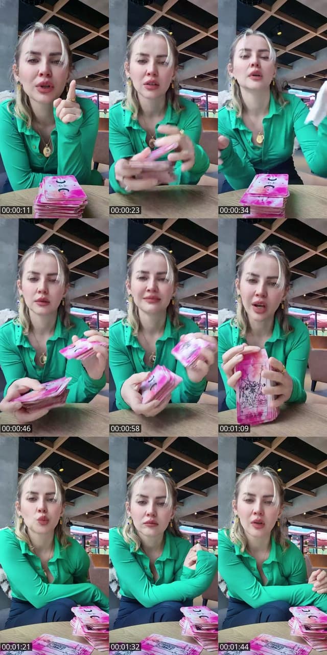 TikTok live: tarot açılımı by @ajnatarot
