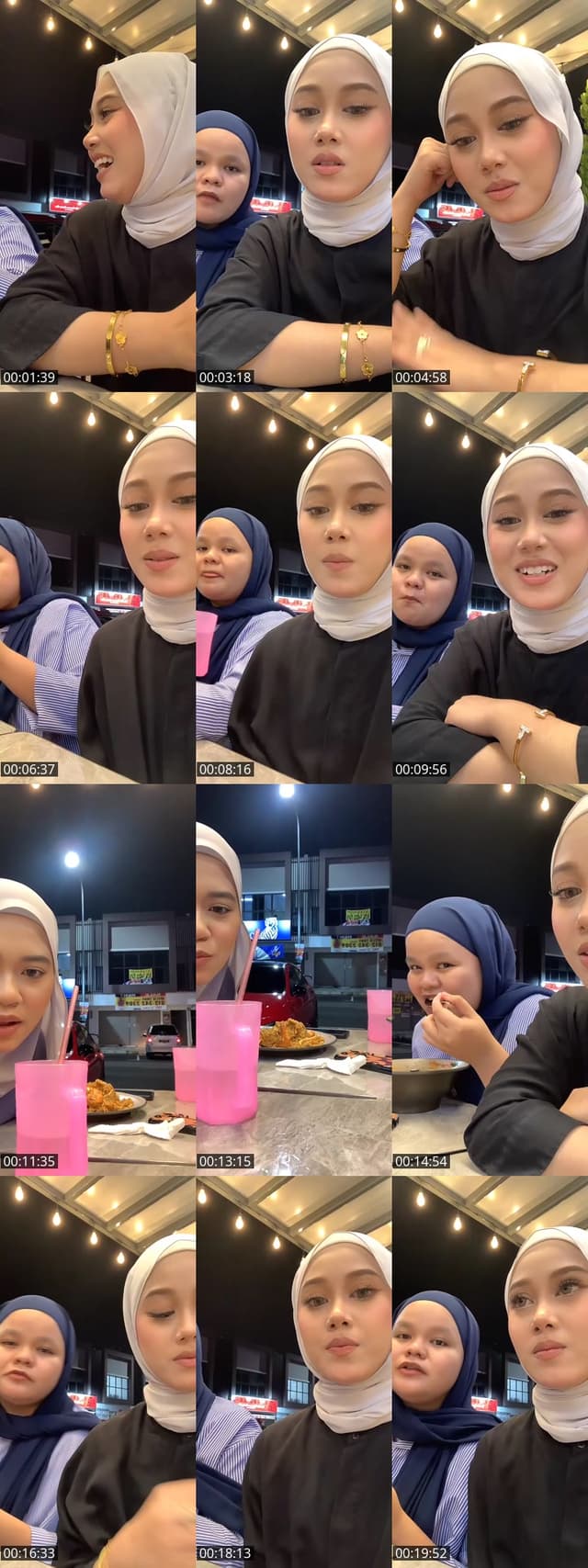 TikTok live: teman nani eda makan by @peachgrls