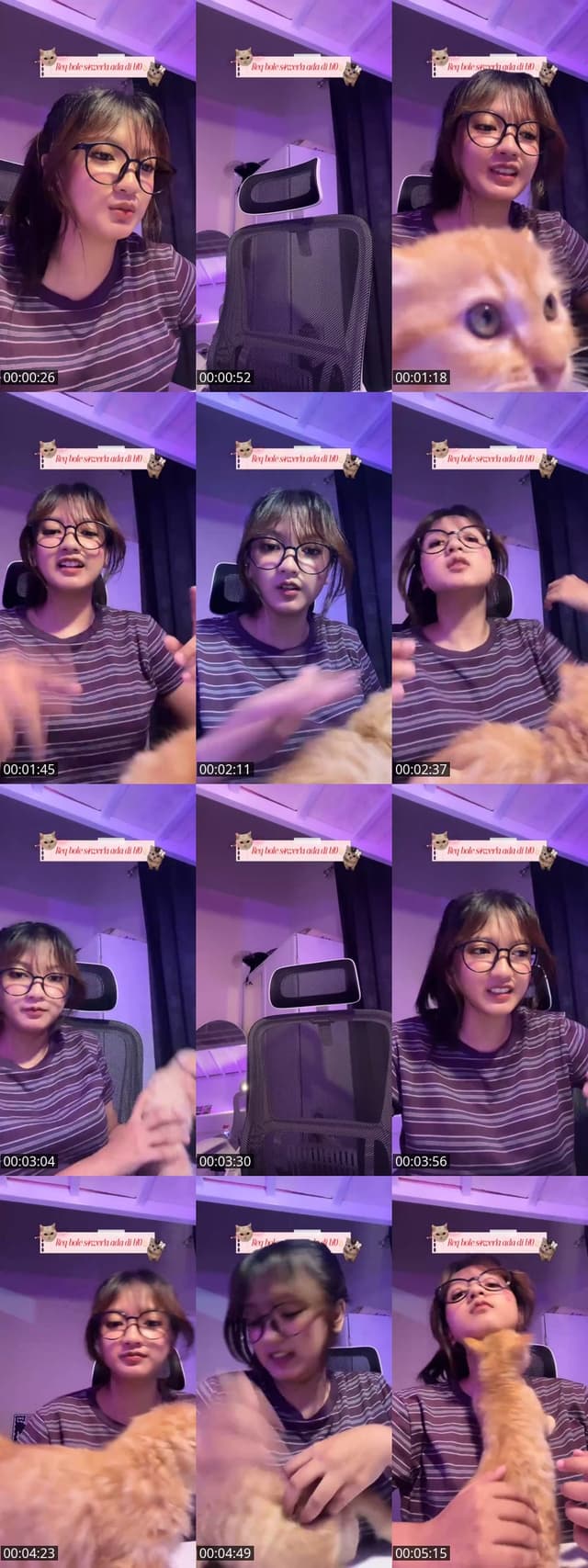 TikTok live: nyanyi request bolee bgtt!💗 by @urlion