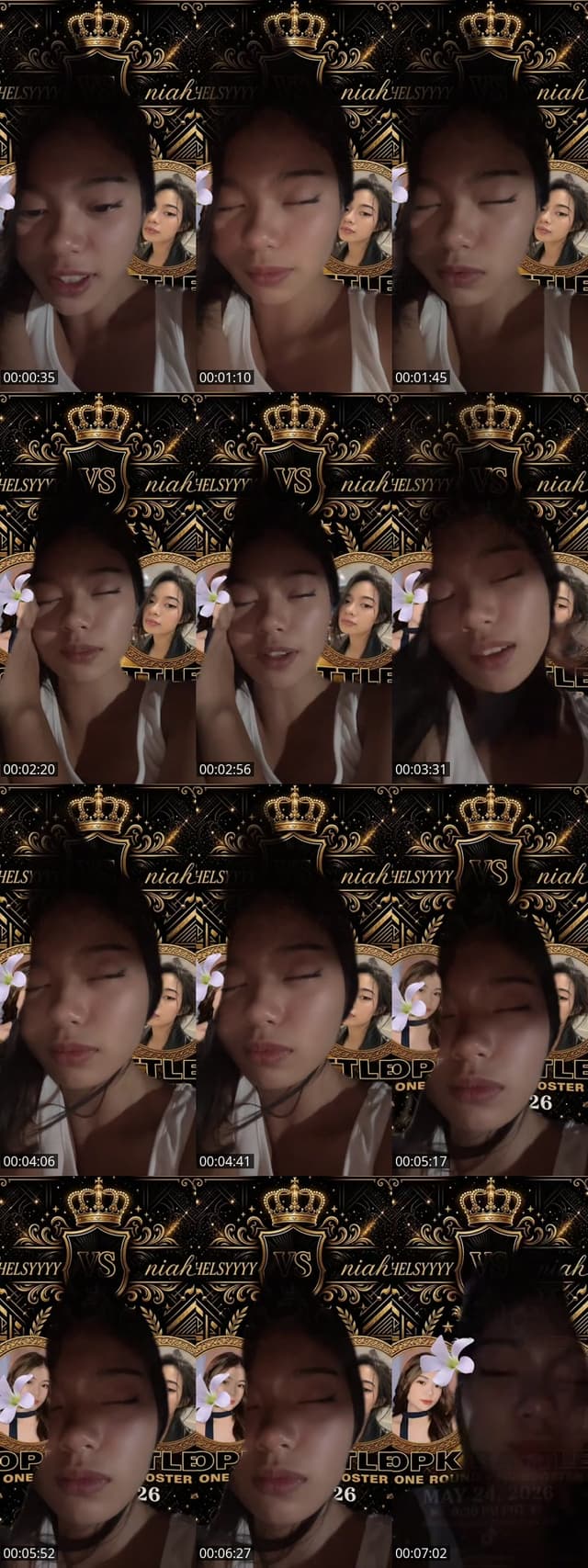 Past TikTok live: Opk Bttle(may 24, 9pma-Pht) by @niahgrrr_on_ig