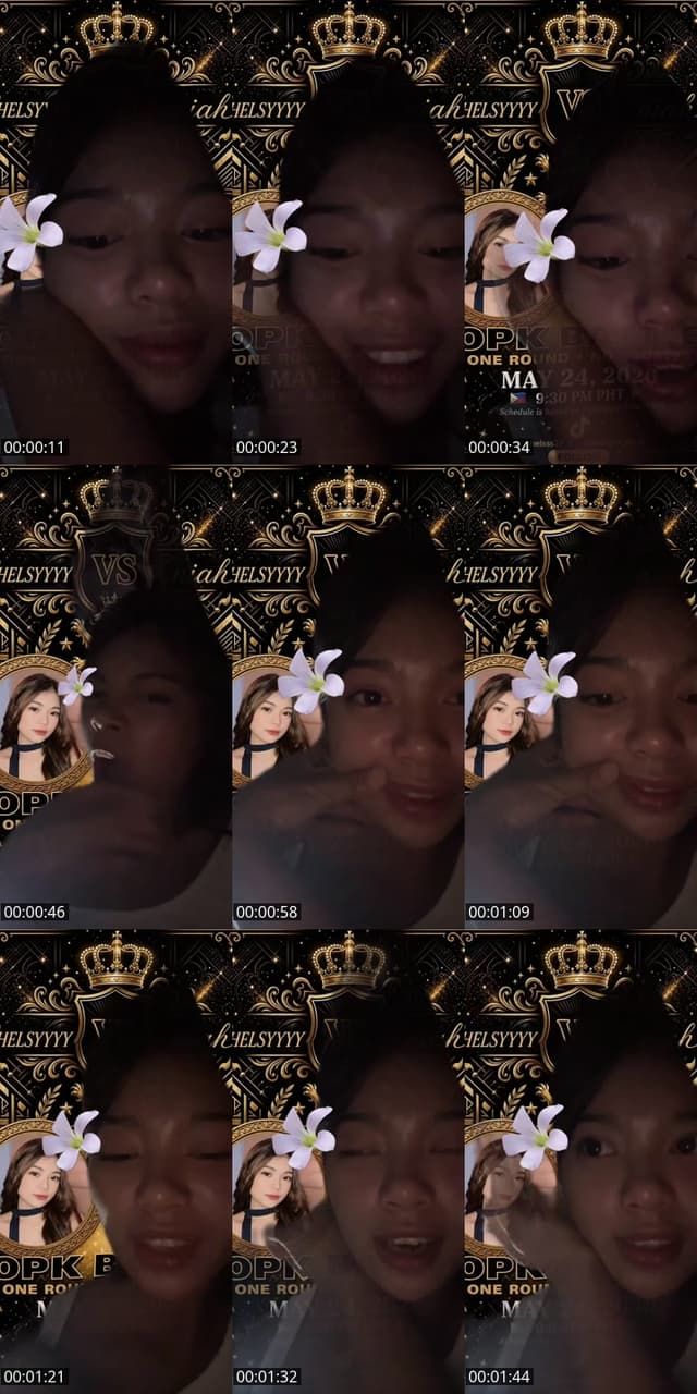 Past TikTok live: Opk Bttle(may 24, 9pma-Pht) by @niahgrrr_on_ig