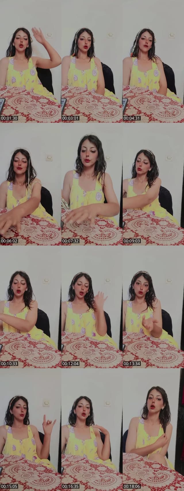Past TikTok live: امواح عليكم by @zeina.cut