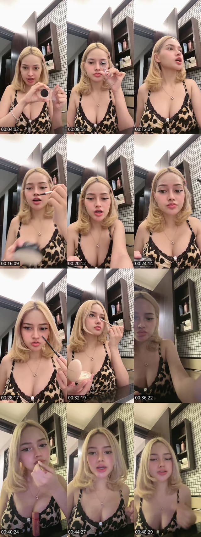 Past TikTok live: mekap by @vicidior9051