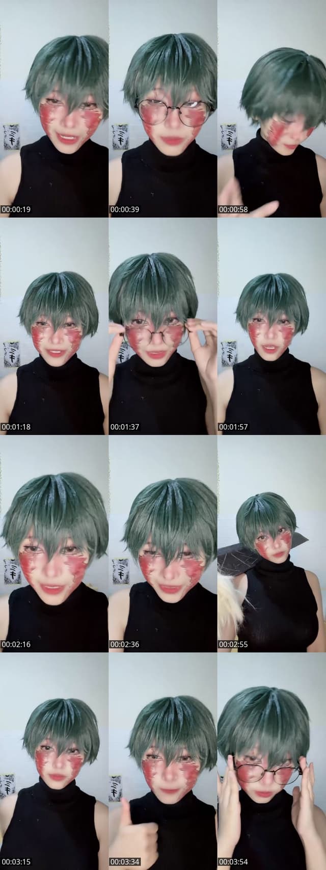 TikTok live: Maki gosonk || FAKE BLOOD! by @mimiroraring