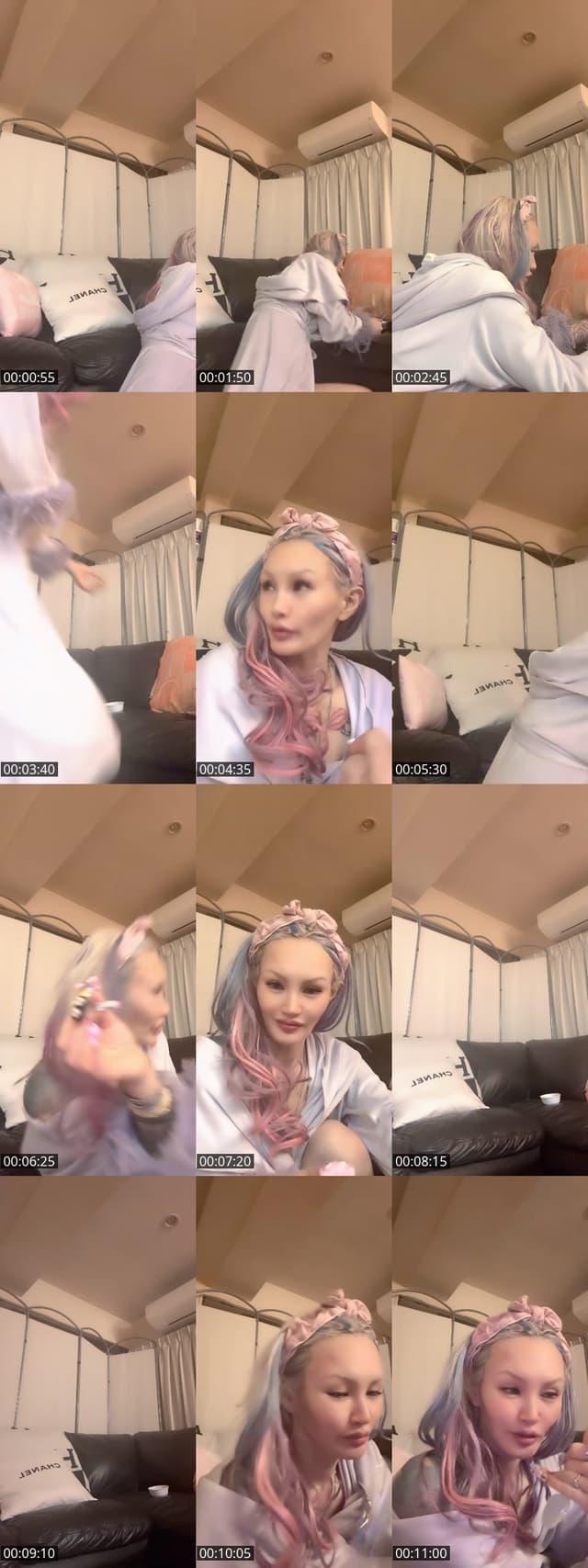 TikTok live: プロフ見てから入ってね。美容外科から帰宅。お嬢様🐶たちおやつ by @prinsess.sakura