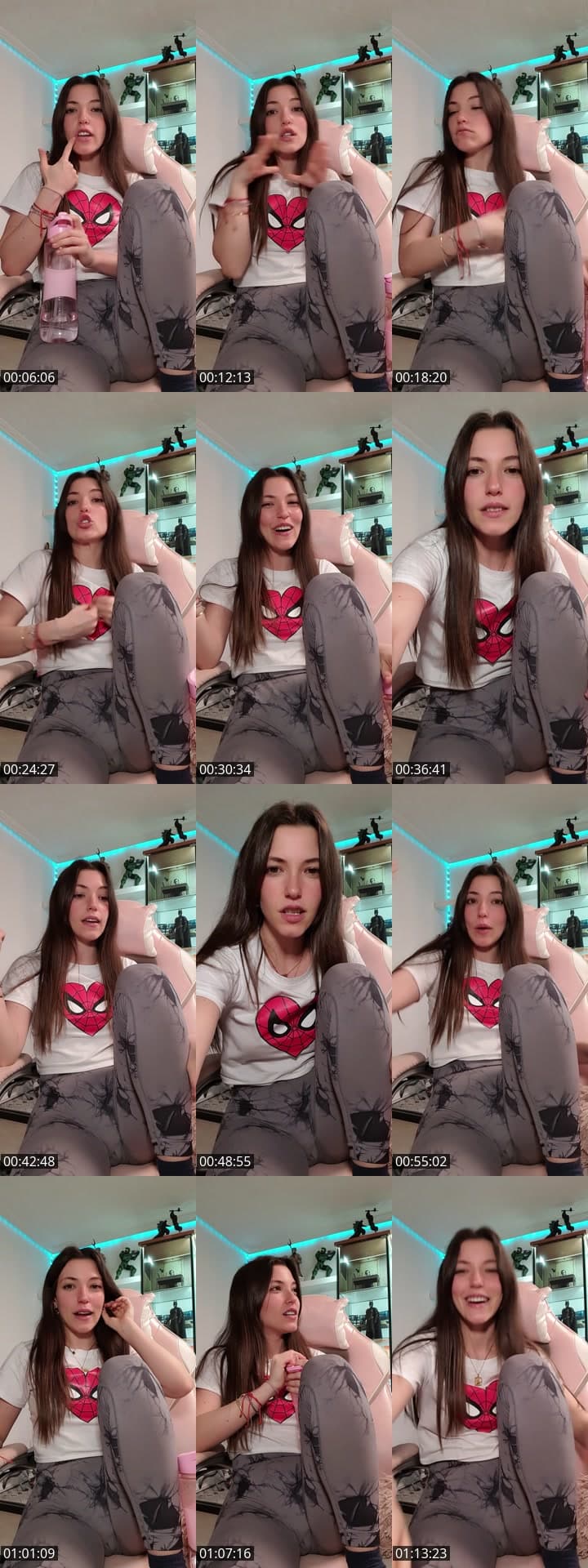 Charlita com spidergirl 💙
