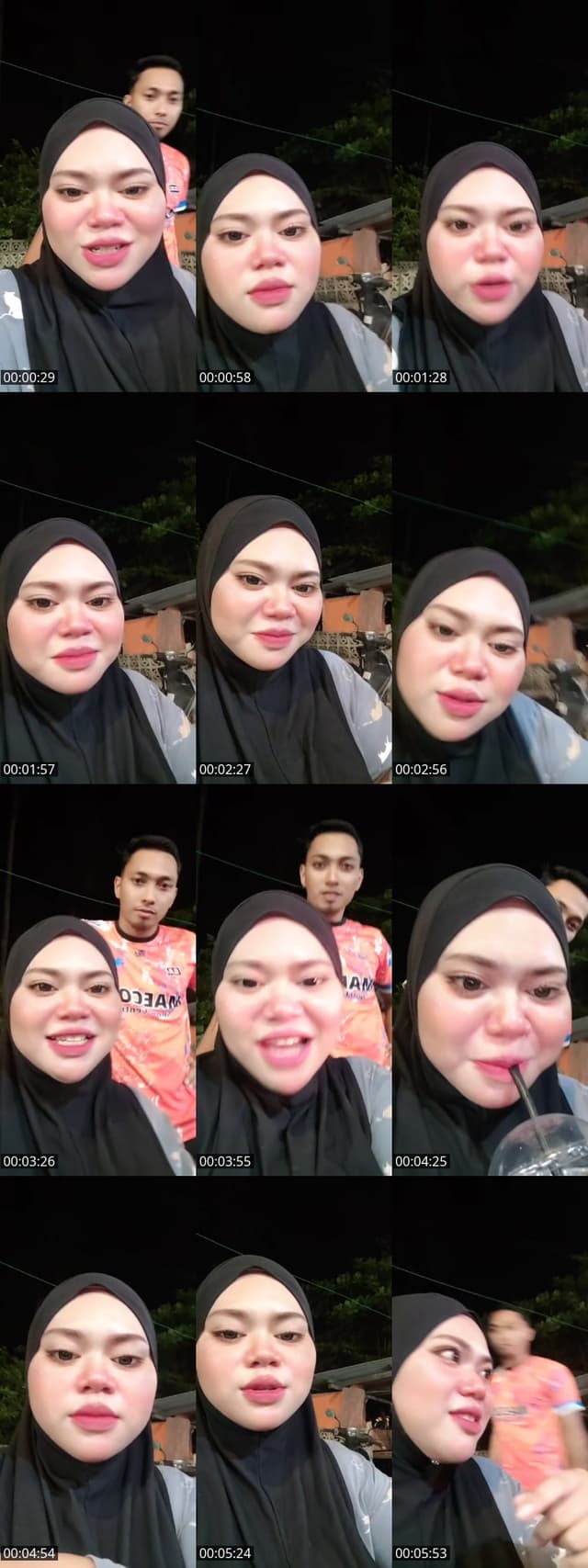 TikTok live: juling mate tengok kuk luo by @diyanalfira_