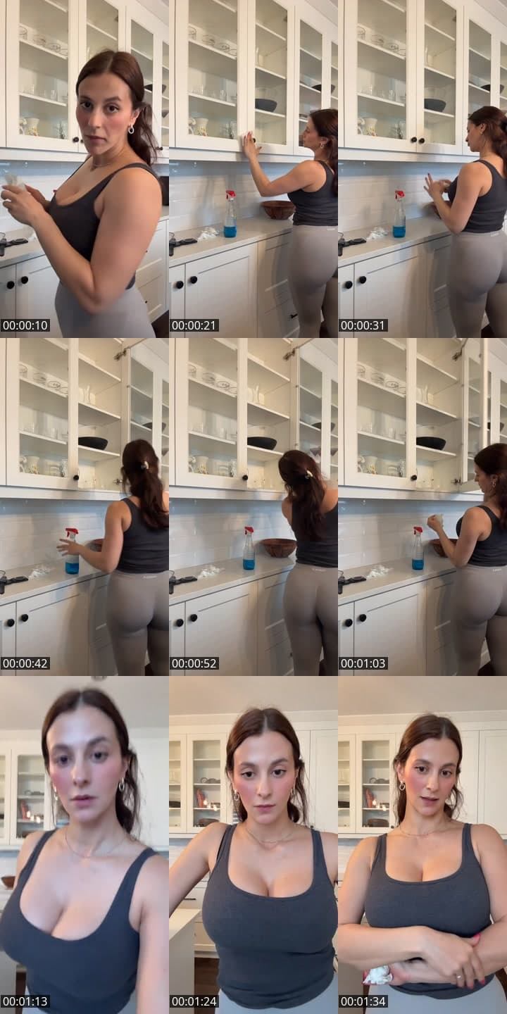 in the kitchen